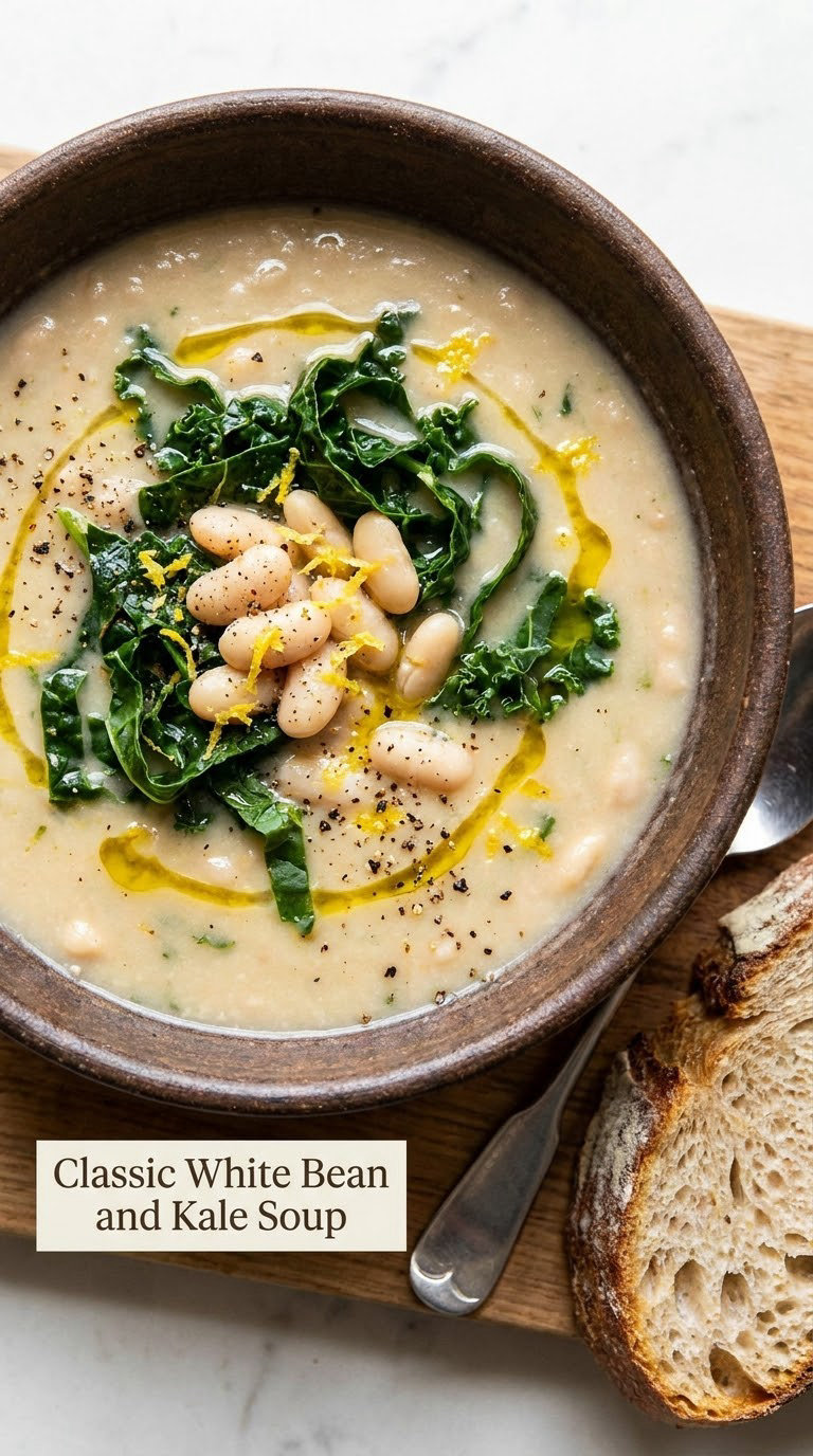 Classic White Bean and Kale Soup