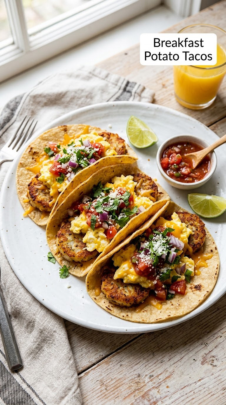 Breakfast Potato Tacos