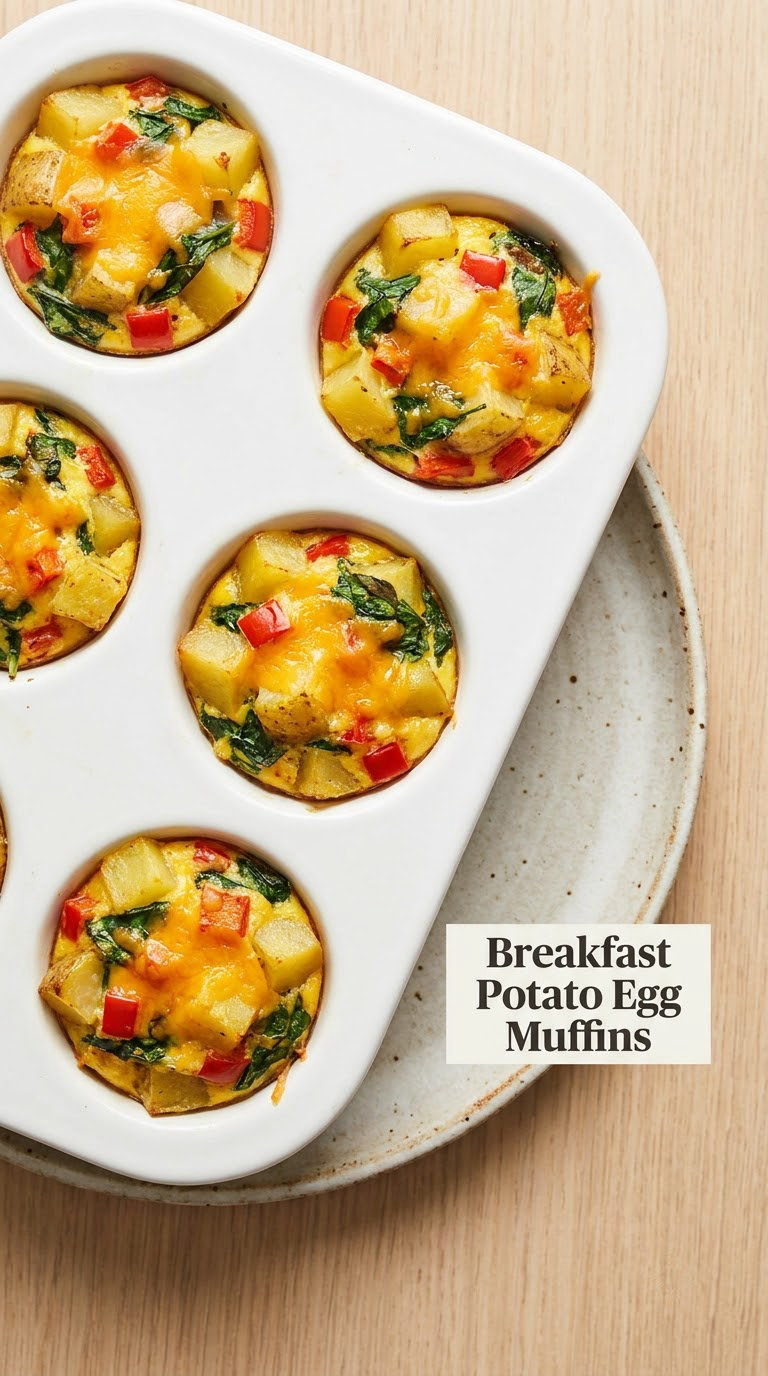 Breakfast Potato Egg Muffins