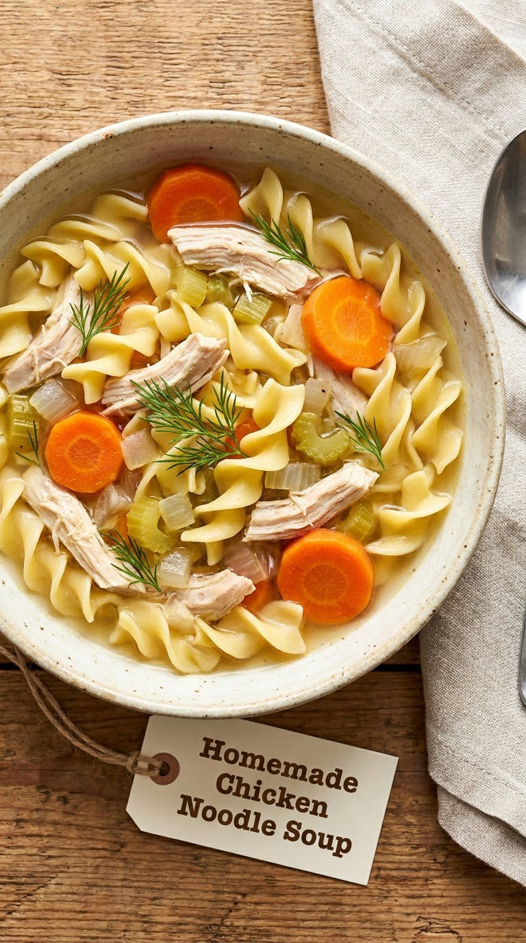 Homemade Chicken Noodle Soup