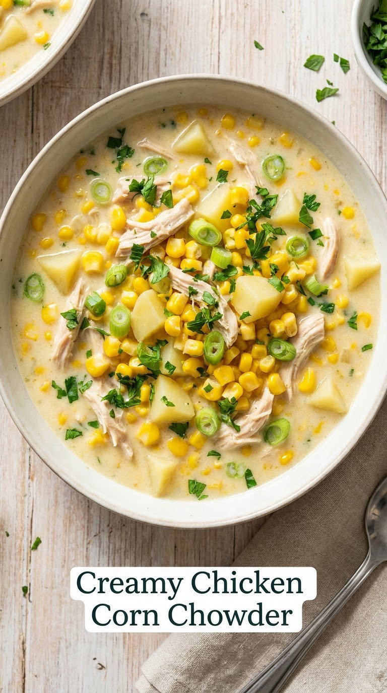 Creamy Chicken Corn Chowder