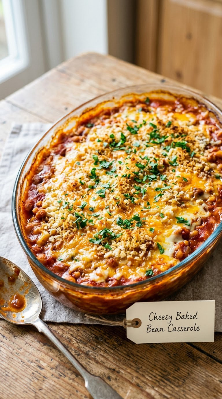 Cheesy Baked Bean Casserole
