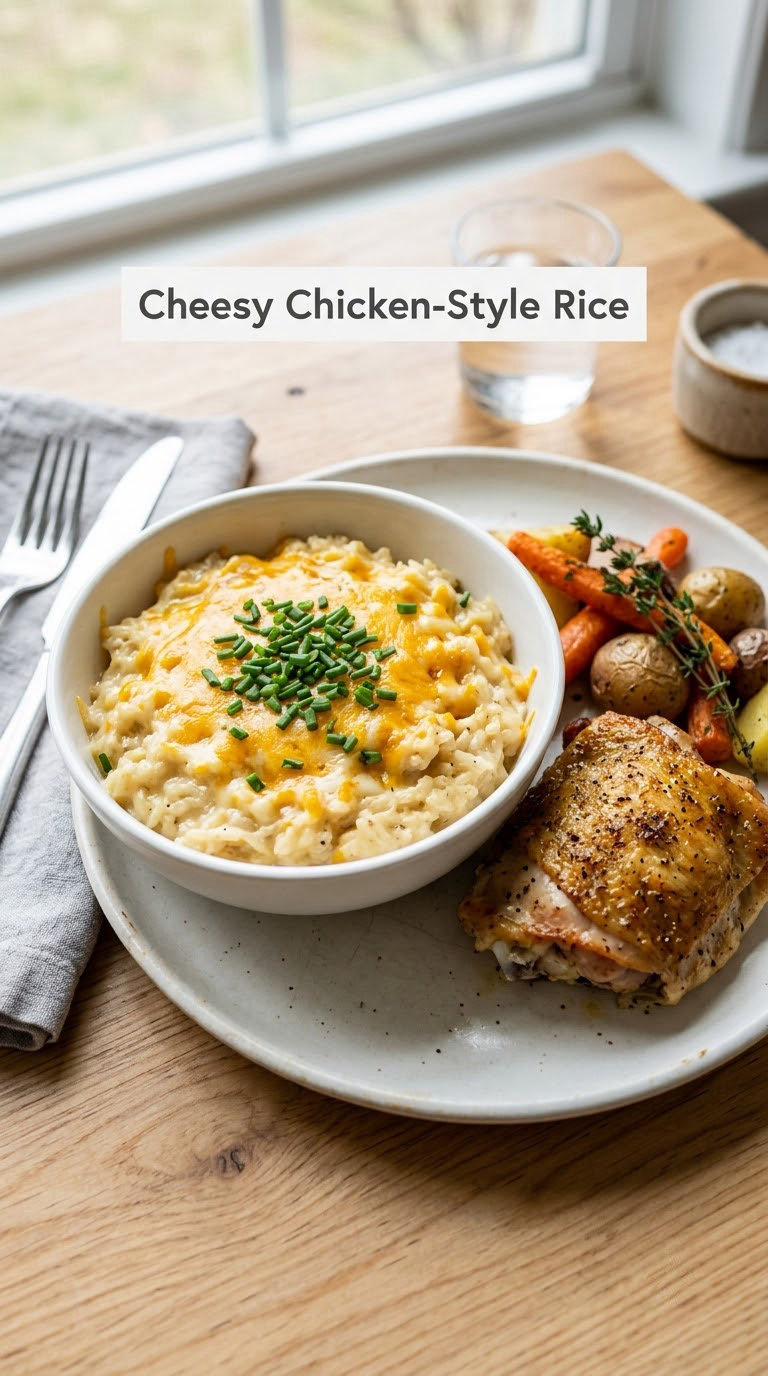 Cheesy Chicken-Style Rice