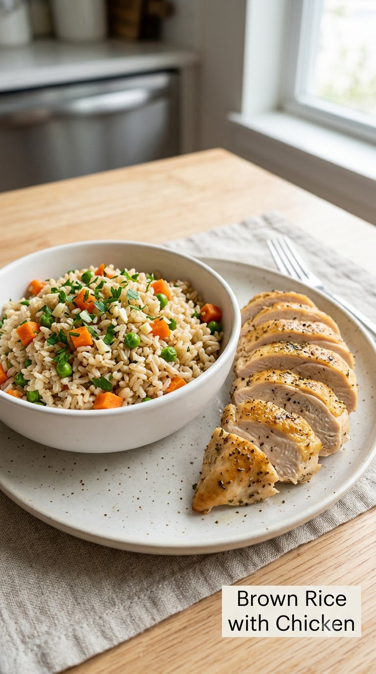 Brown Rice with Chicken
