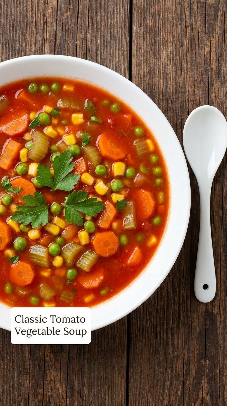 Classic Tomato Vegetable Soup