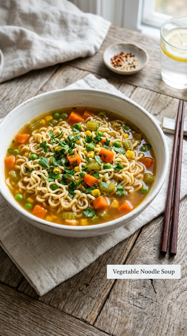 Vegetable Noodle Soup