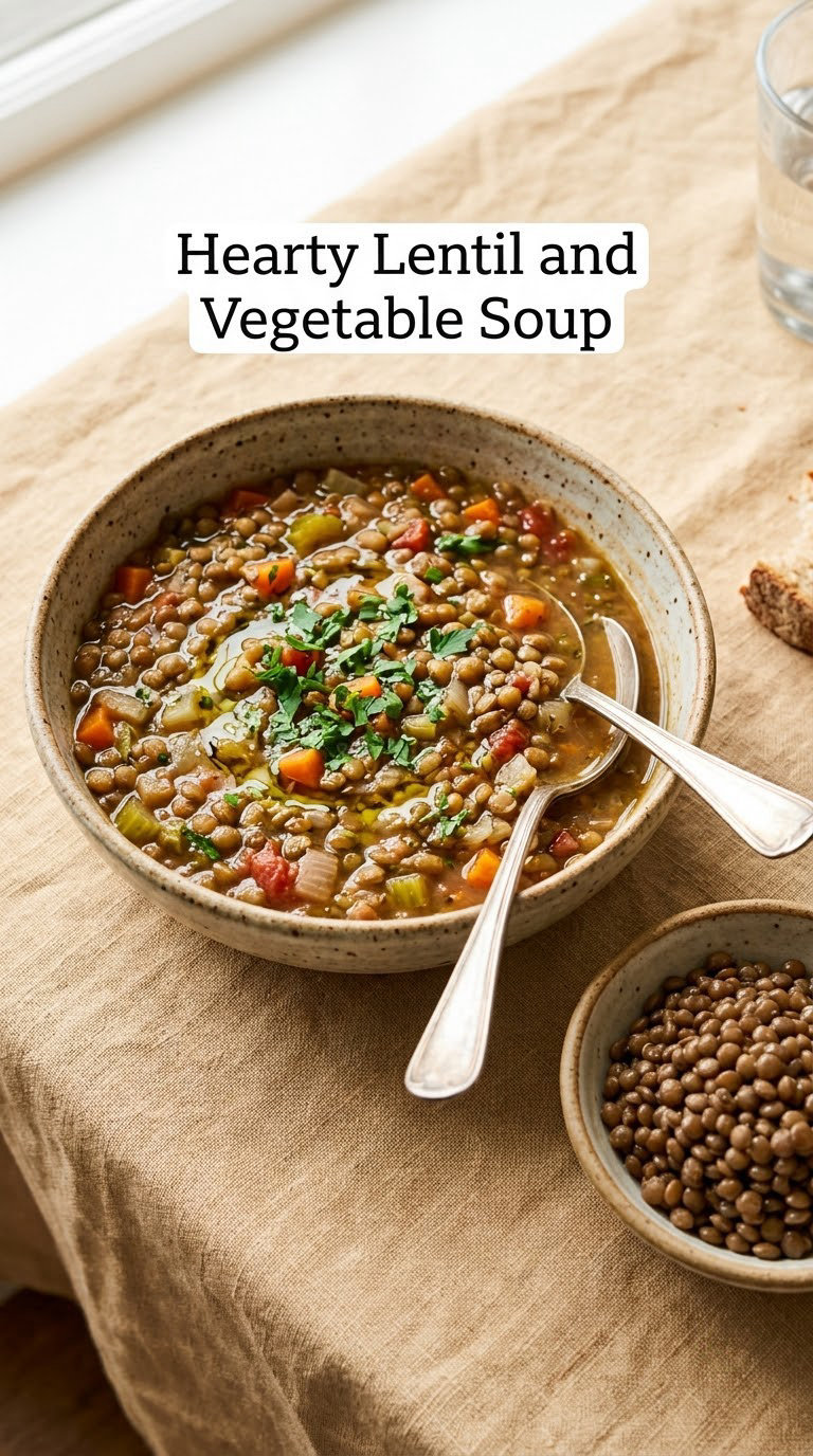 Hearty Lentil and Vegetable Soup