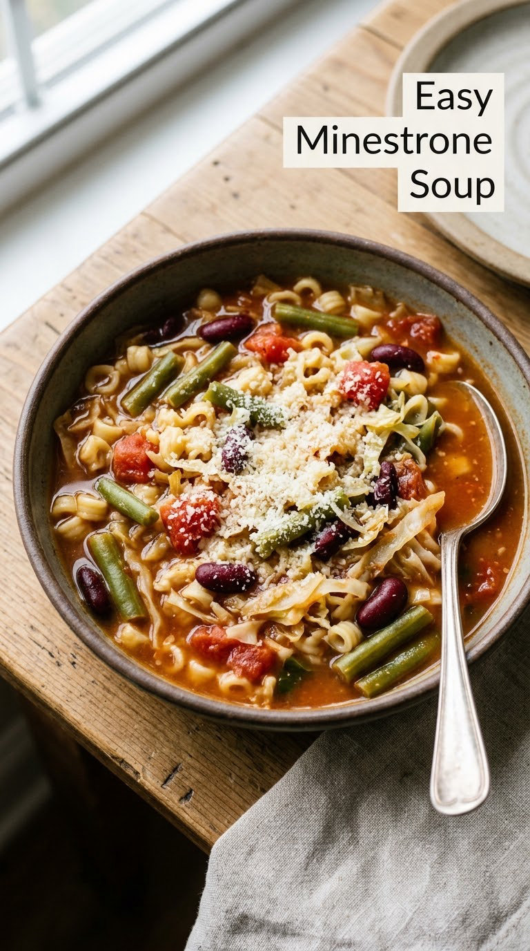 Easy Minestrone Soup