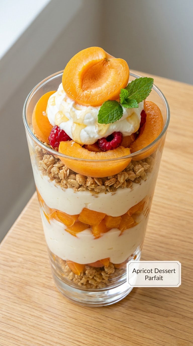 Apricot Dessert Parfait