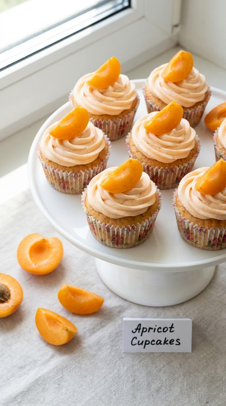 Apricot Cupcakes