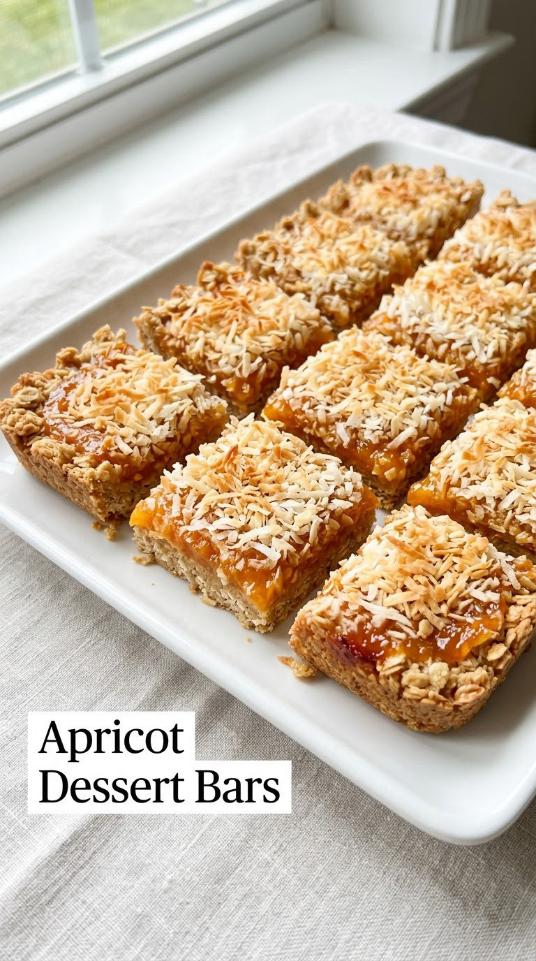 Apricot Dessert Bars