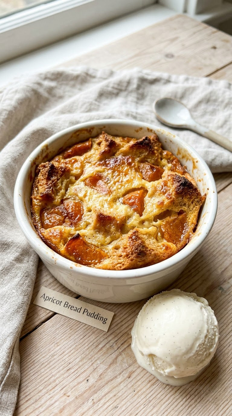 Apricot Bread Pudding