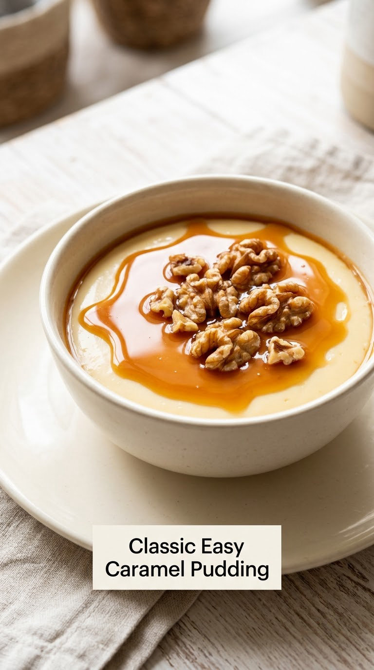 Classic Easy Caramel Pudding
