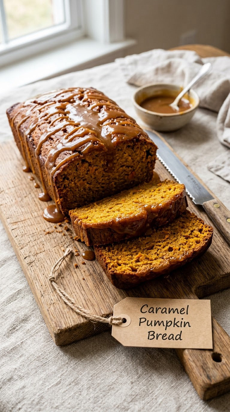 Caramel Pumpkin Bread