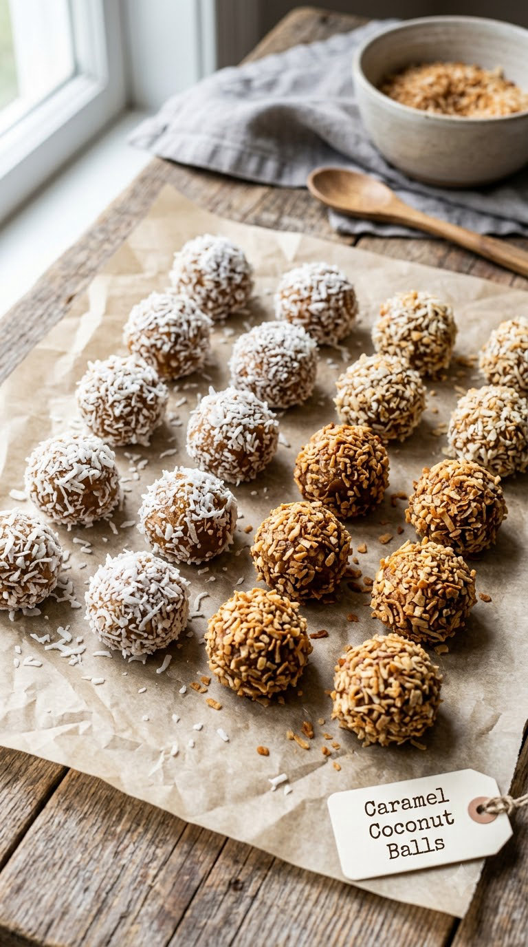 Caramel Coconut Balls