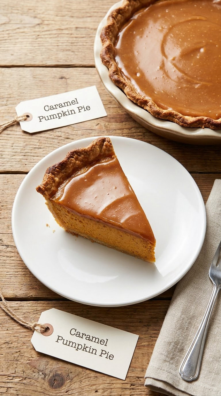 Caramel Pumpkin Pie