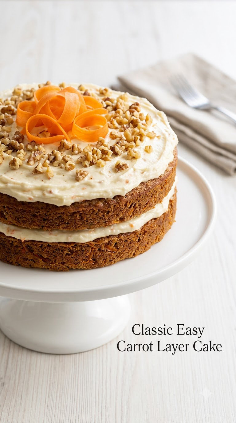 Classic Easy Carrot Layer Cake