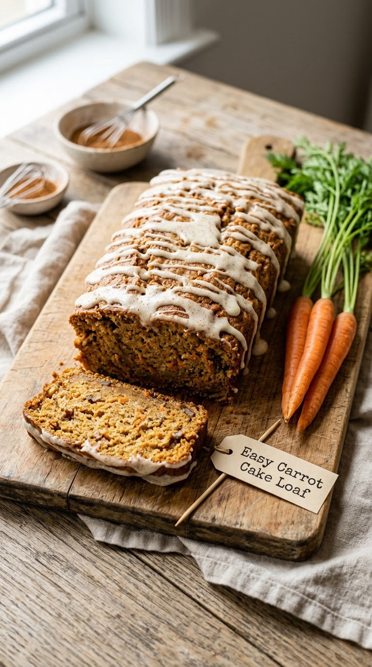 Easy Carrot Cake Loaf