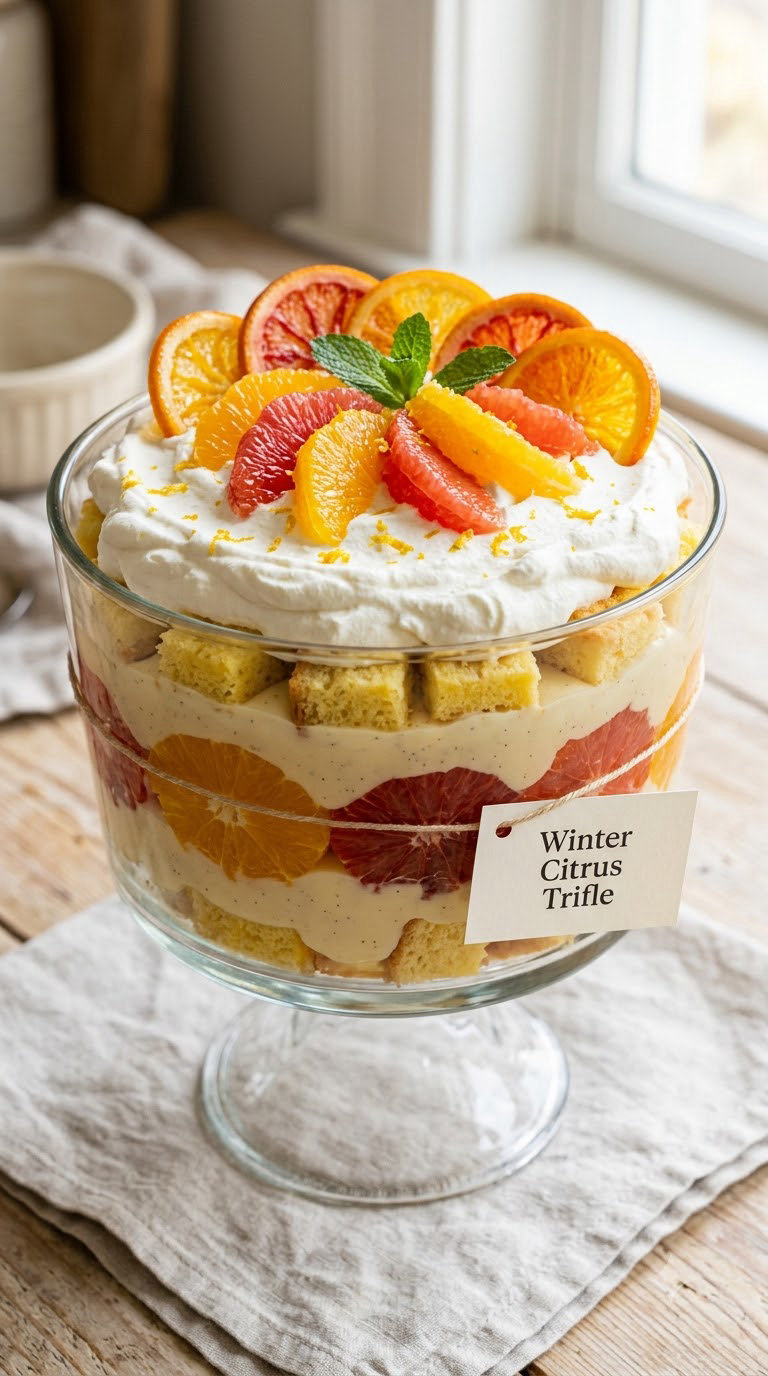 Winter Citrus Trifle
