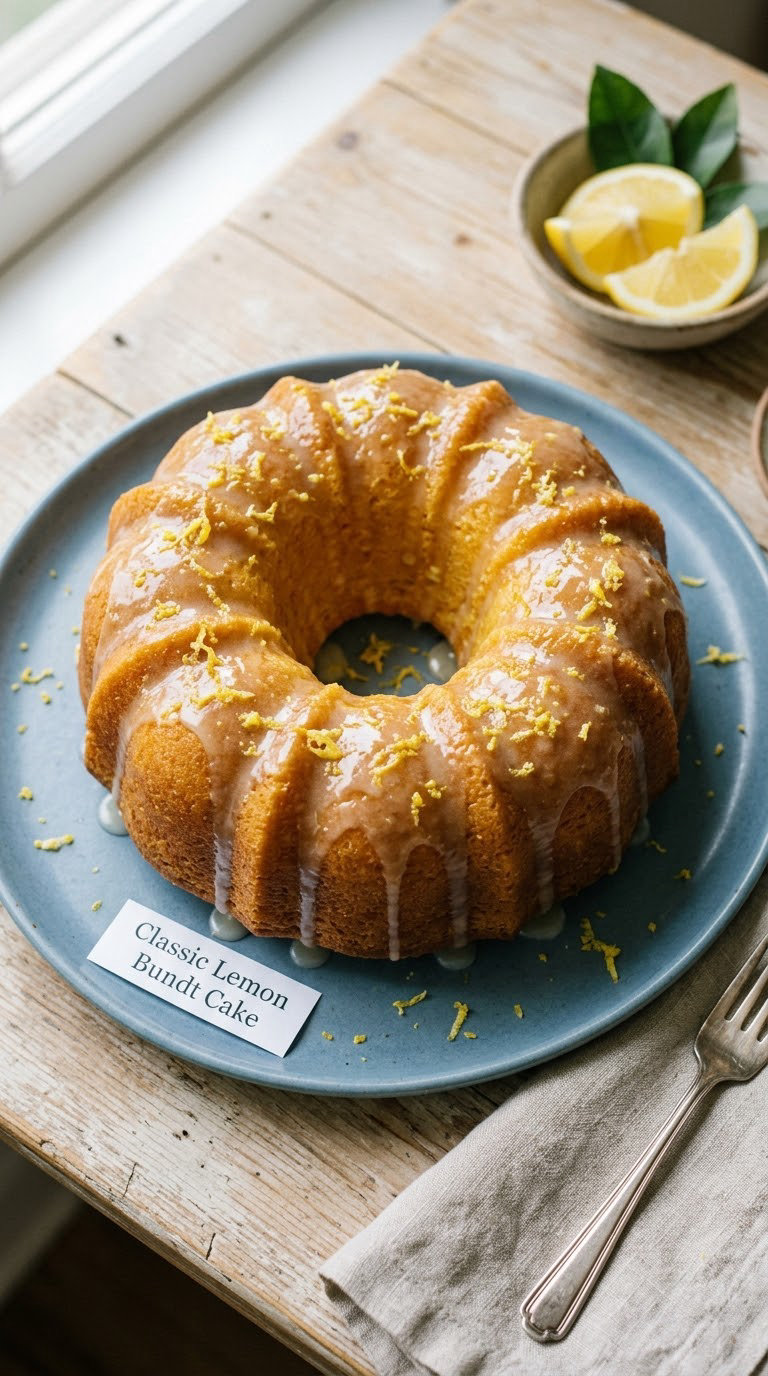 Classic Lemon Bundt Cake