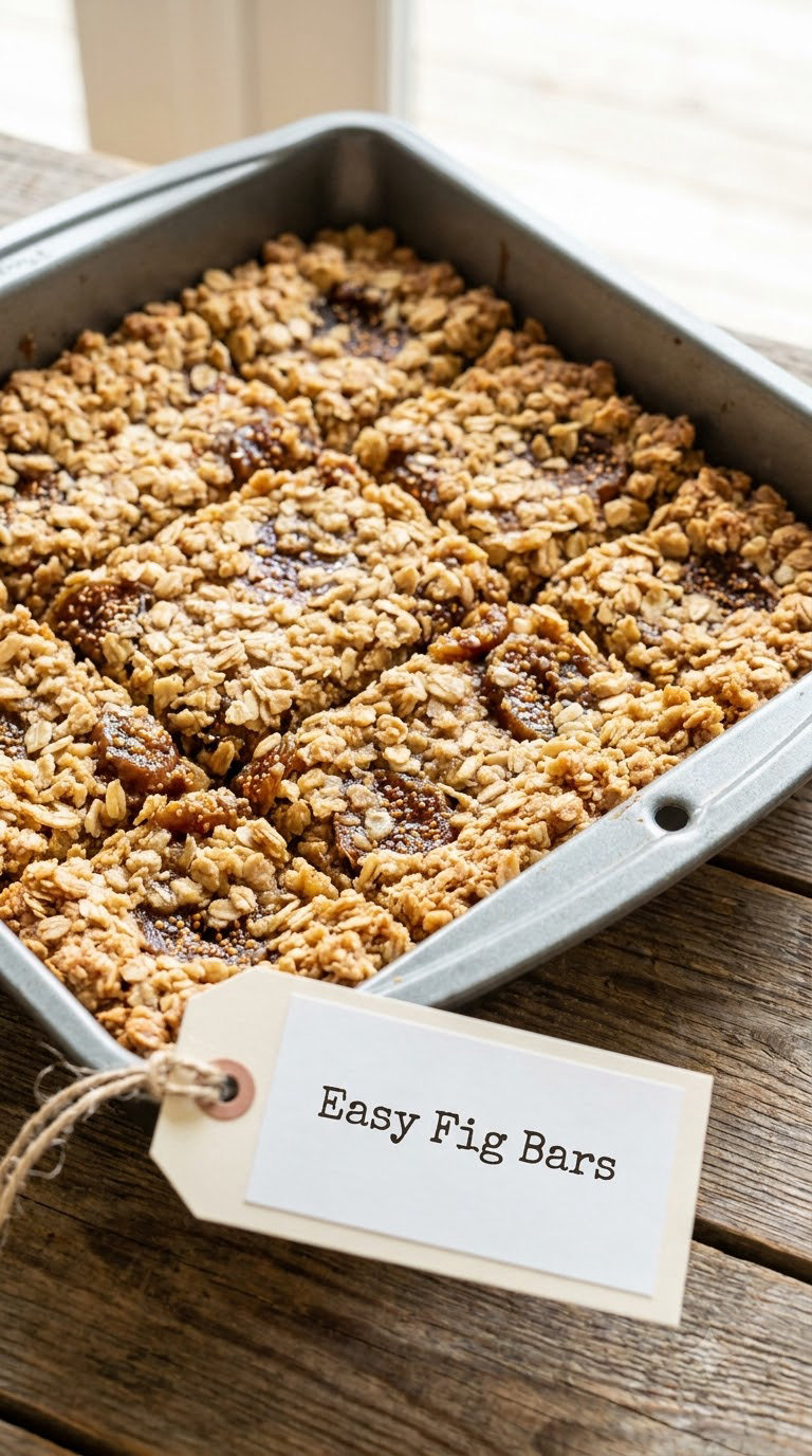 Easy Fig Bars