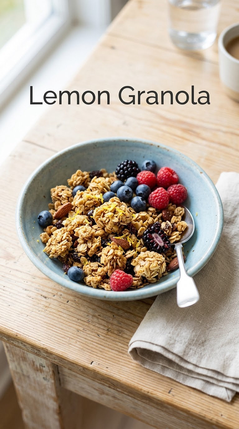 Lemon Granola