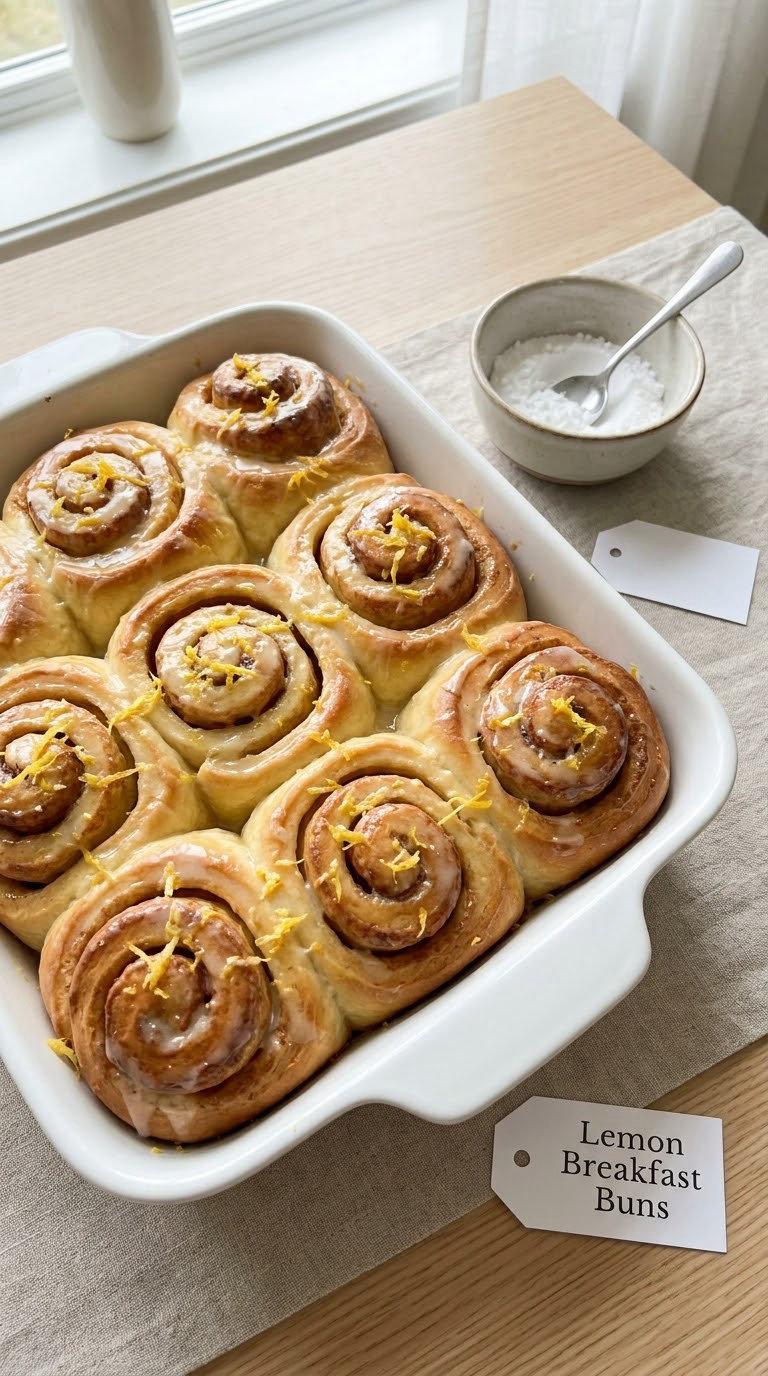 Lemon Breakfast Buns