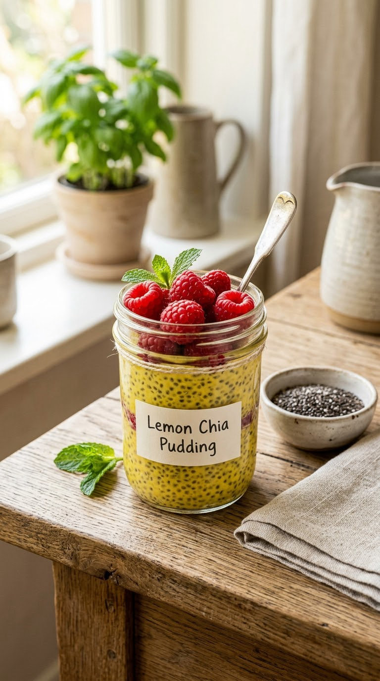 Lemon Chia Pudding