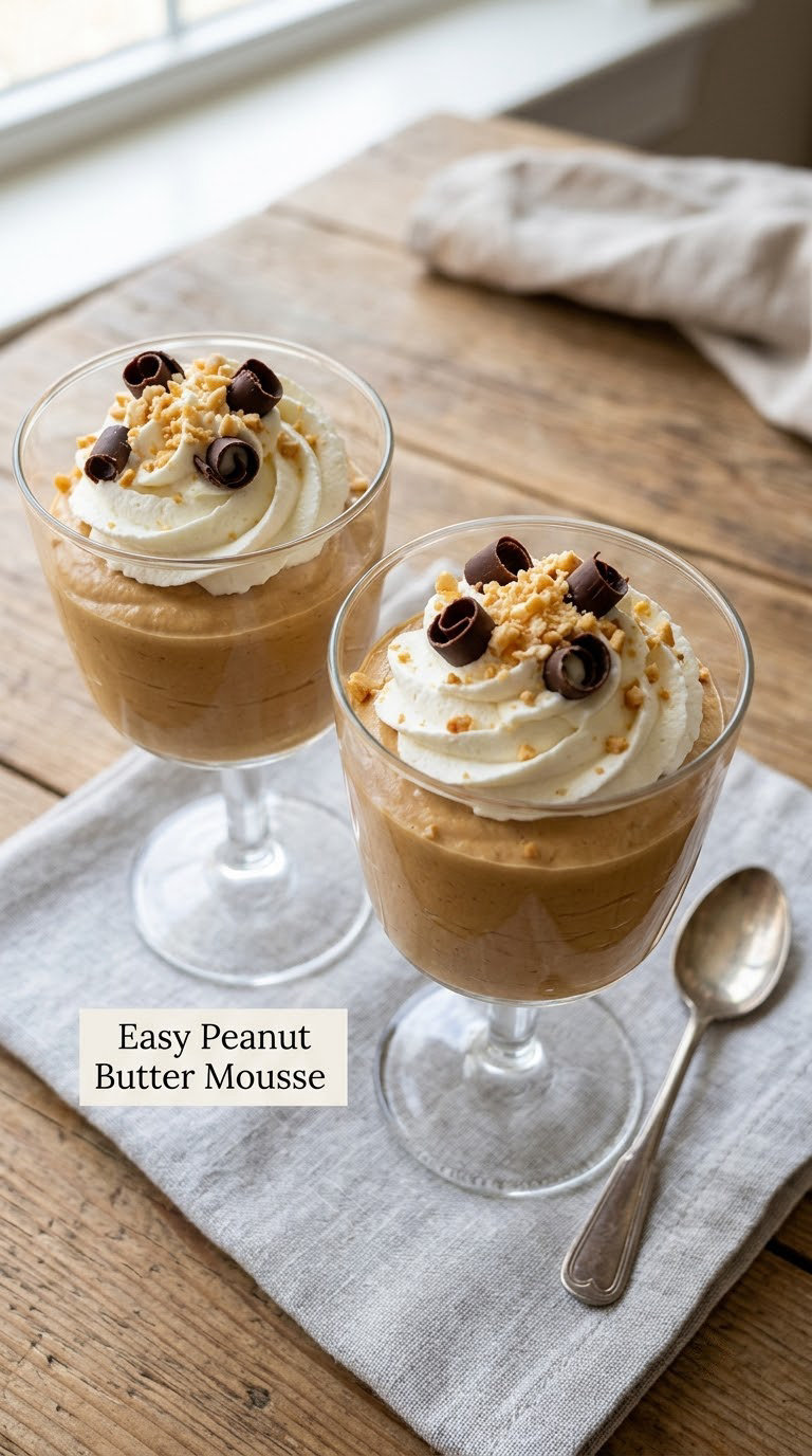 Easy Peanut Butter Mousse