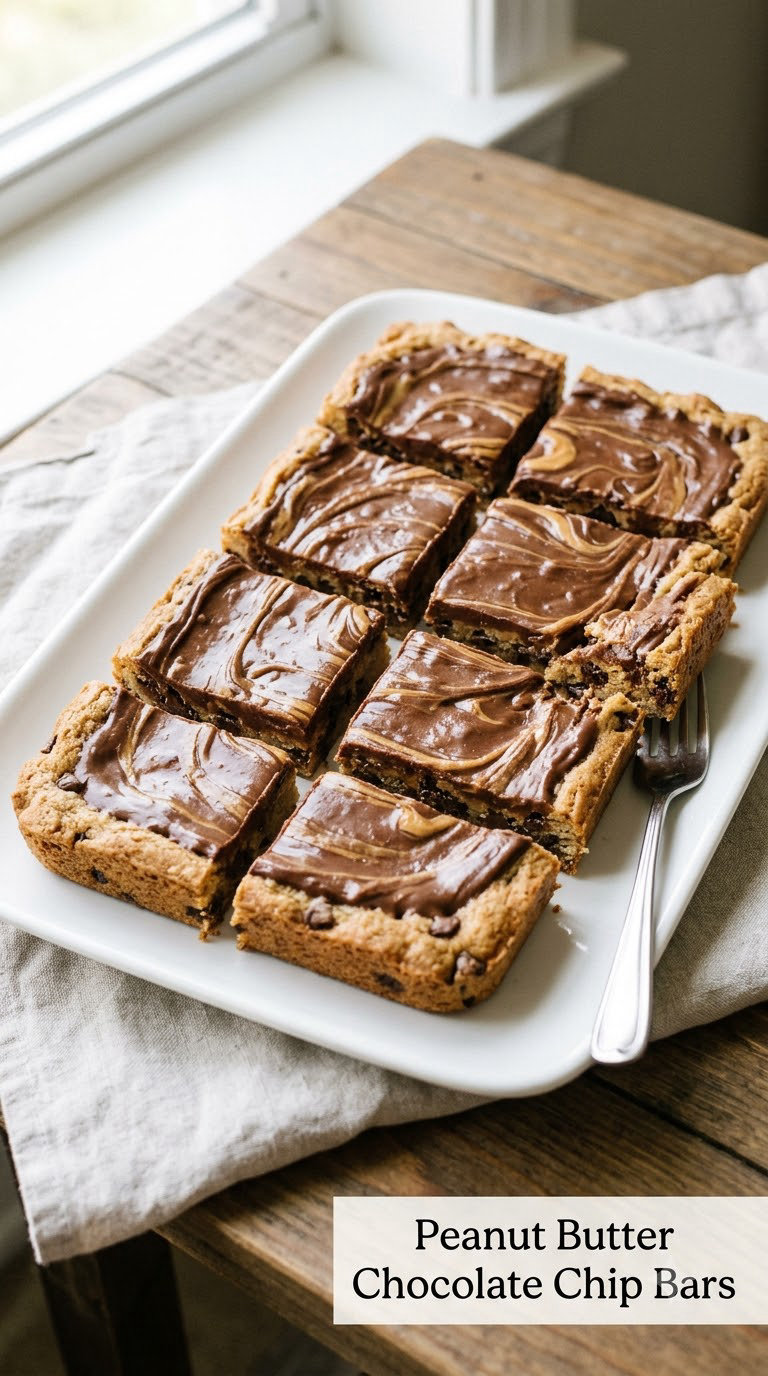 Peanut Butter Chocolate Chip Bars