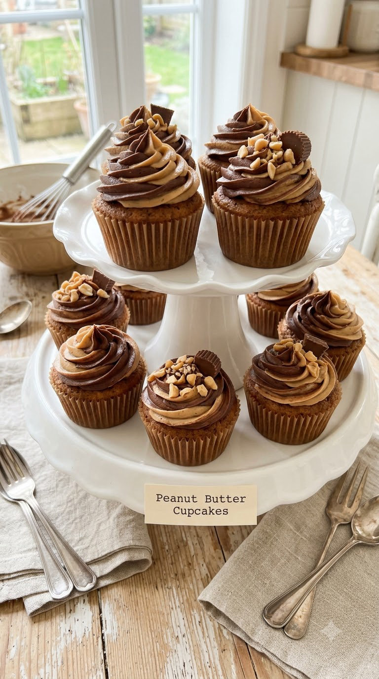 Peanut Butter Cupcakes