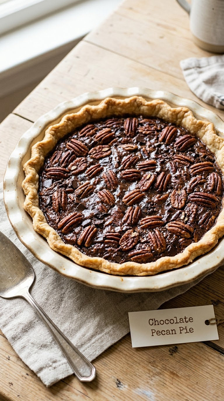 Chocolate Pecan Pie