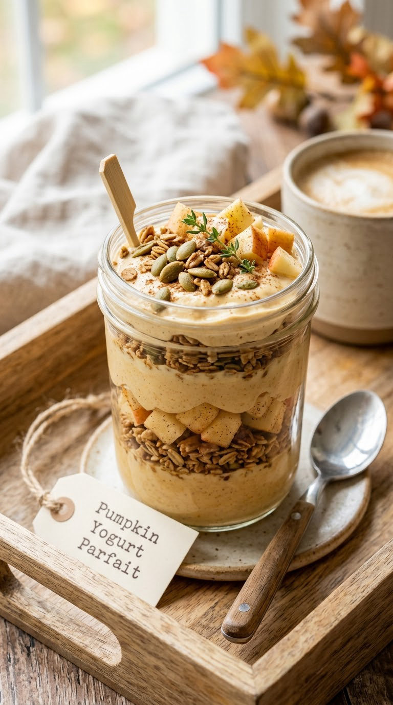 Pumpkin Yogurt Parfait