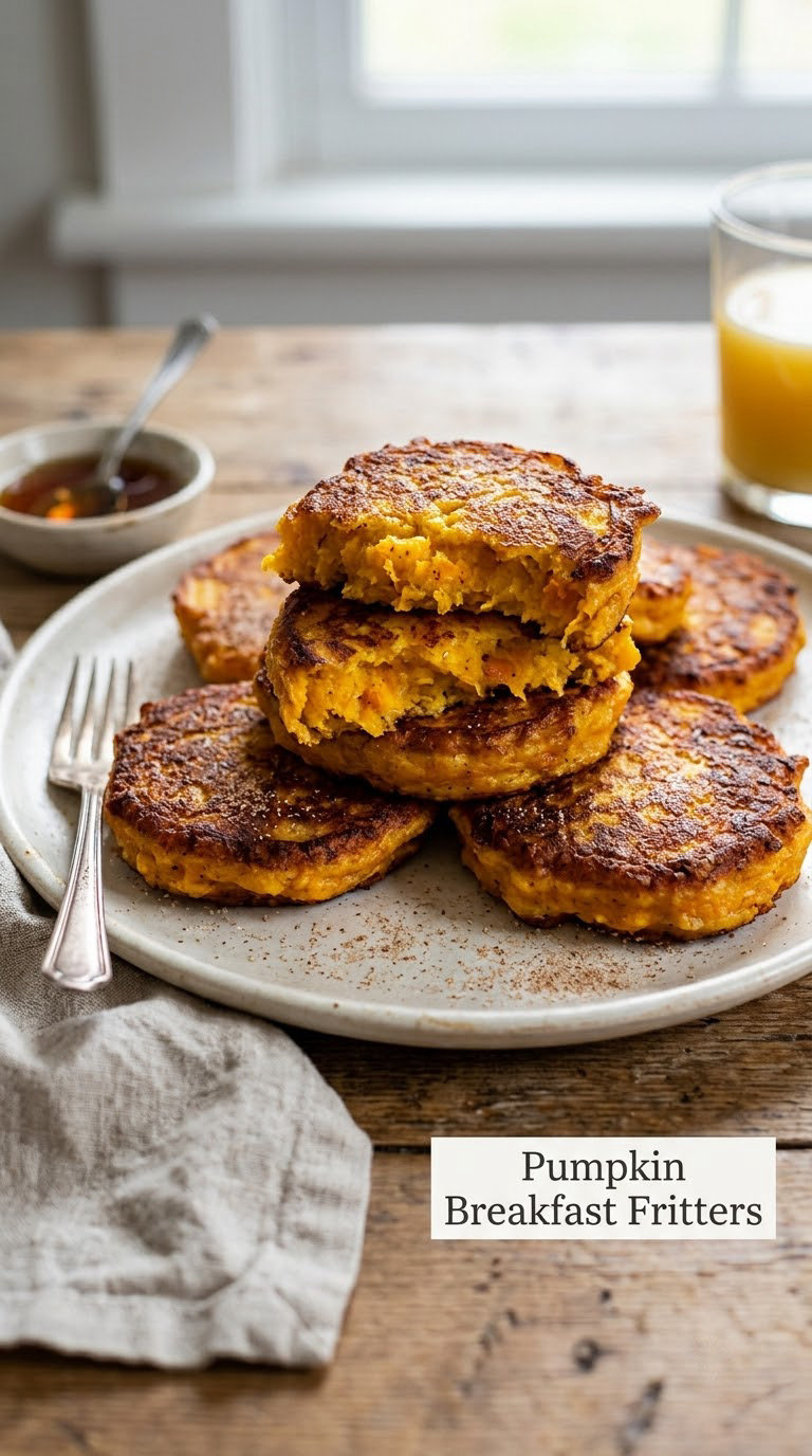 Pumpkin Breakfast Fritters