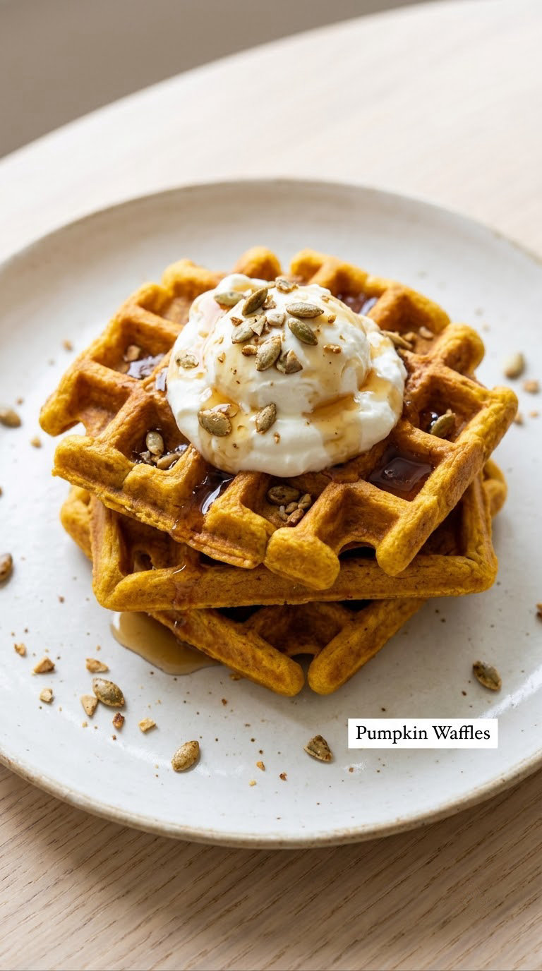 Pumpkin Waffles