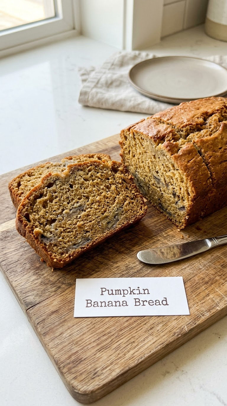 Pumpkin Banana Bread