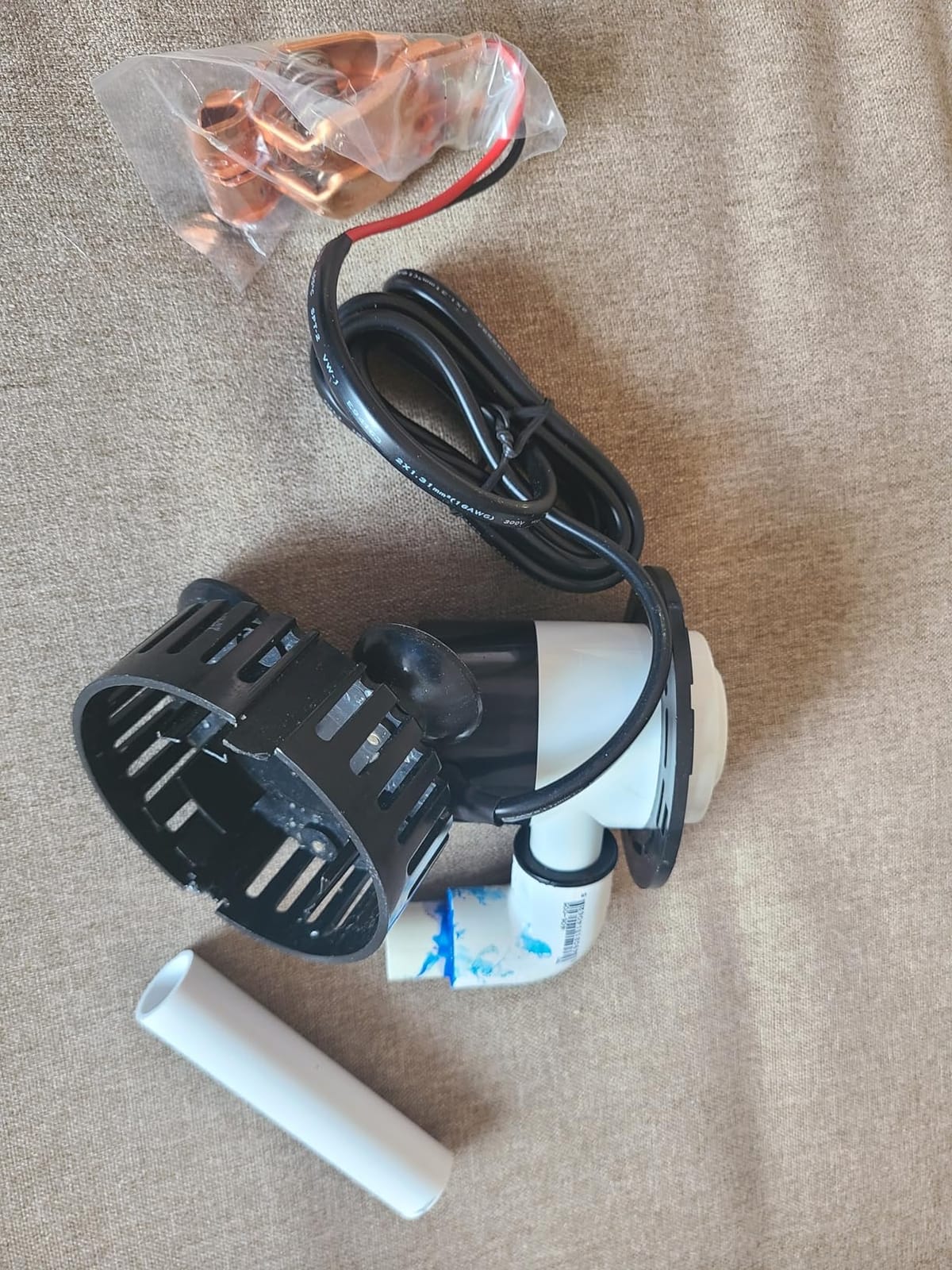 Marine Metal FS-4 Fish Saver Water Pump for Live Bait Well Aeration customer photo 1