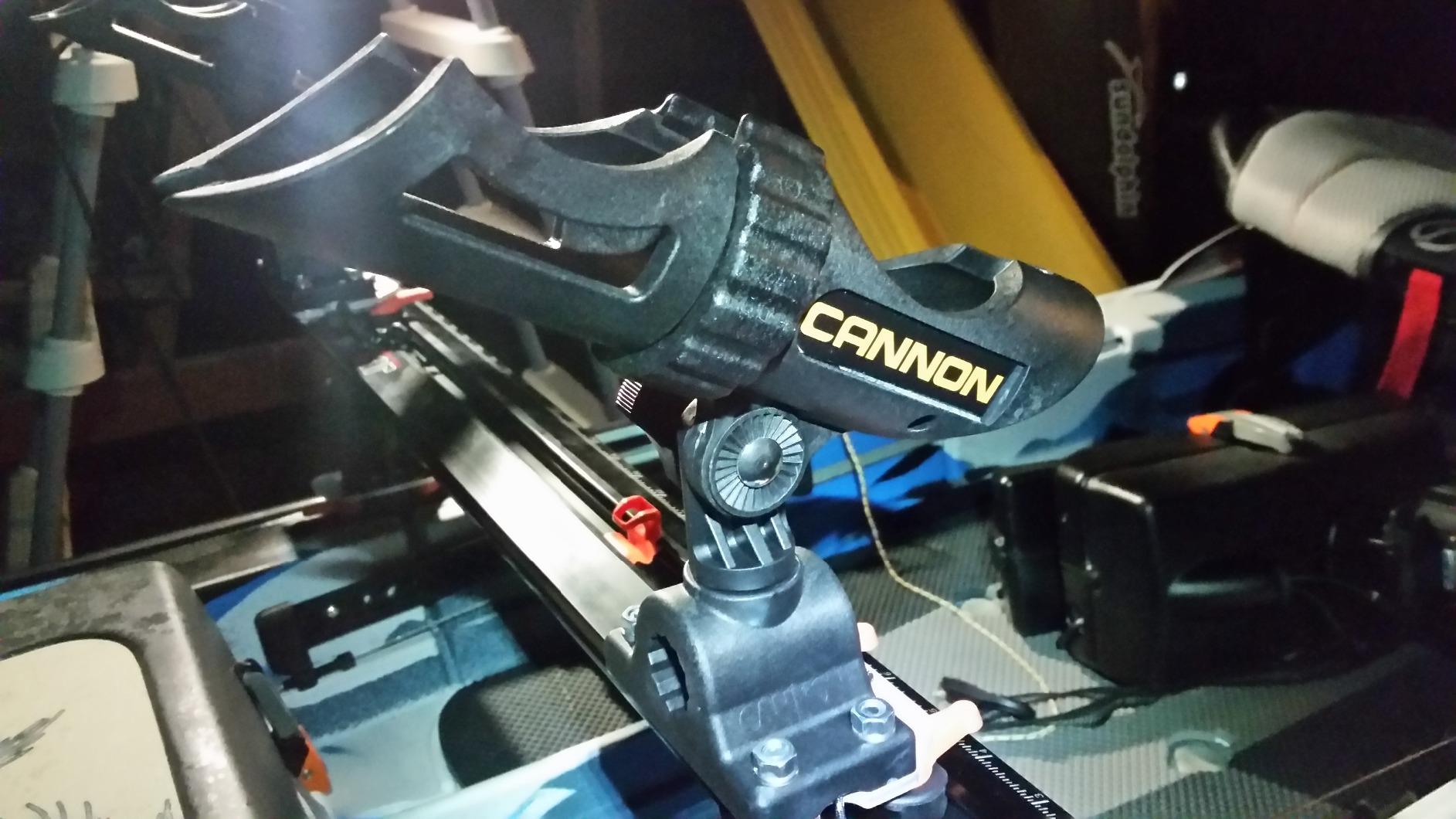 Cannon Three-Position Adjustable Rod Holder for Boat Trolling and Downriggers customer photo 1