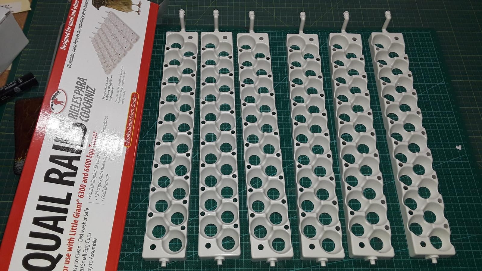 Little Giant® Quail Rails | 120 Eggs | Turner Equipment for Incubating Small Eggs | Quail Egg Incubator customer photo 1