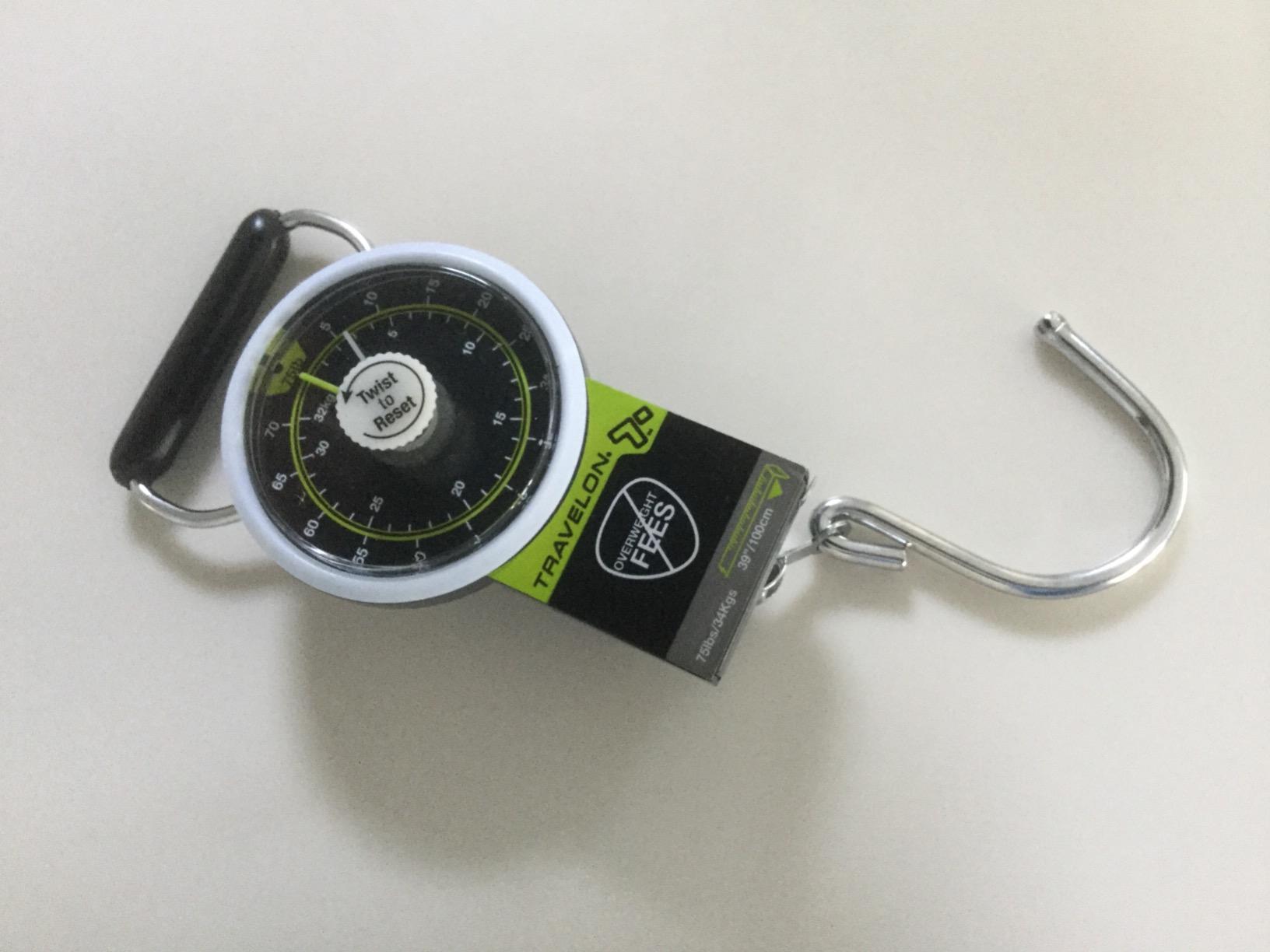 Travelon Stop and Lock Luggage Scale with Tape Measure customer photo 2