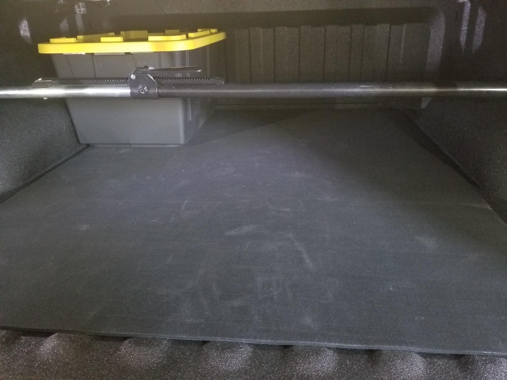 Rubber-Cal Recycled Flooring 1/4 in. x 4 ft. x 7 ft. - Black Rubber Mats customer photo 2