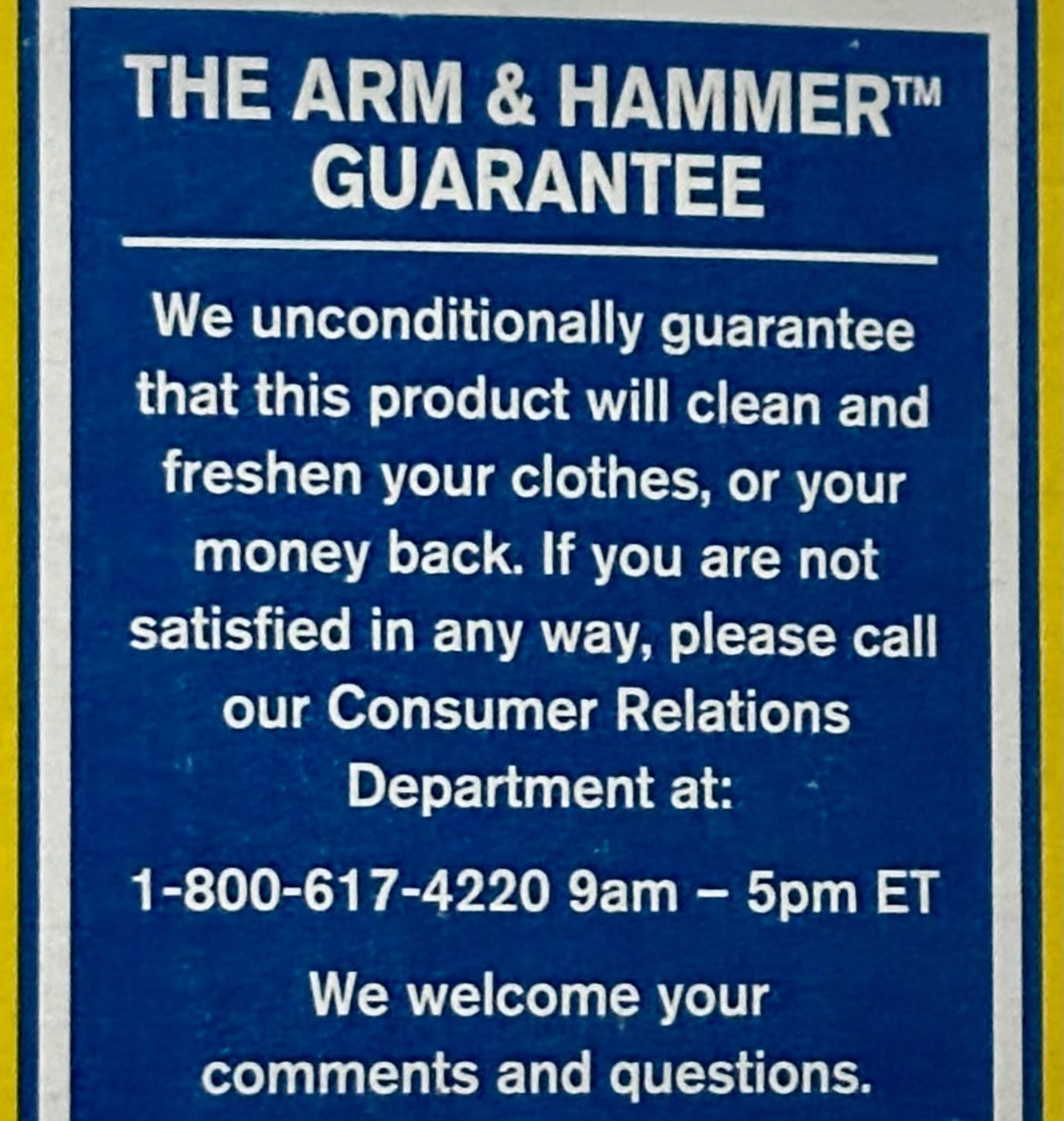 Church & Dwight Co 03020 Arm & Hammer Super Washing Soda customer photo 1