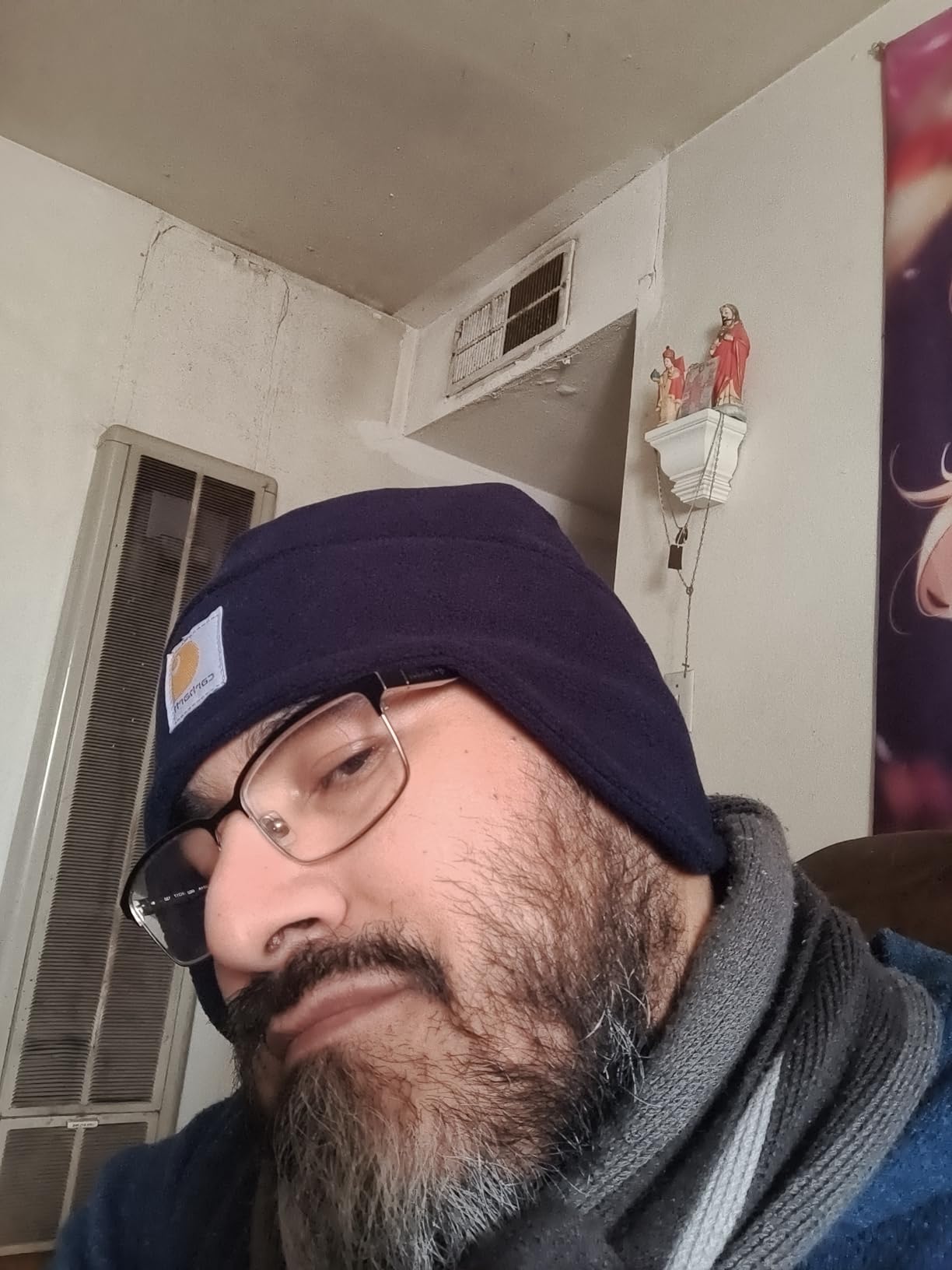 Carhartt Men's A202 Fleece 2-in-1 Headwear customer photo 2