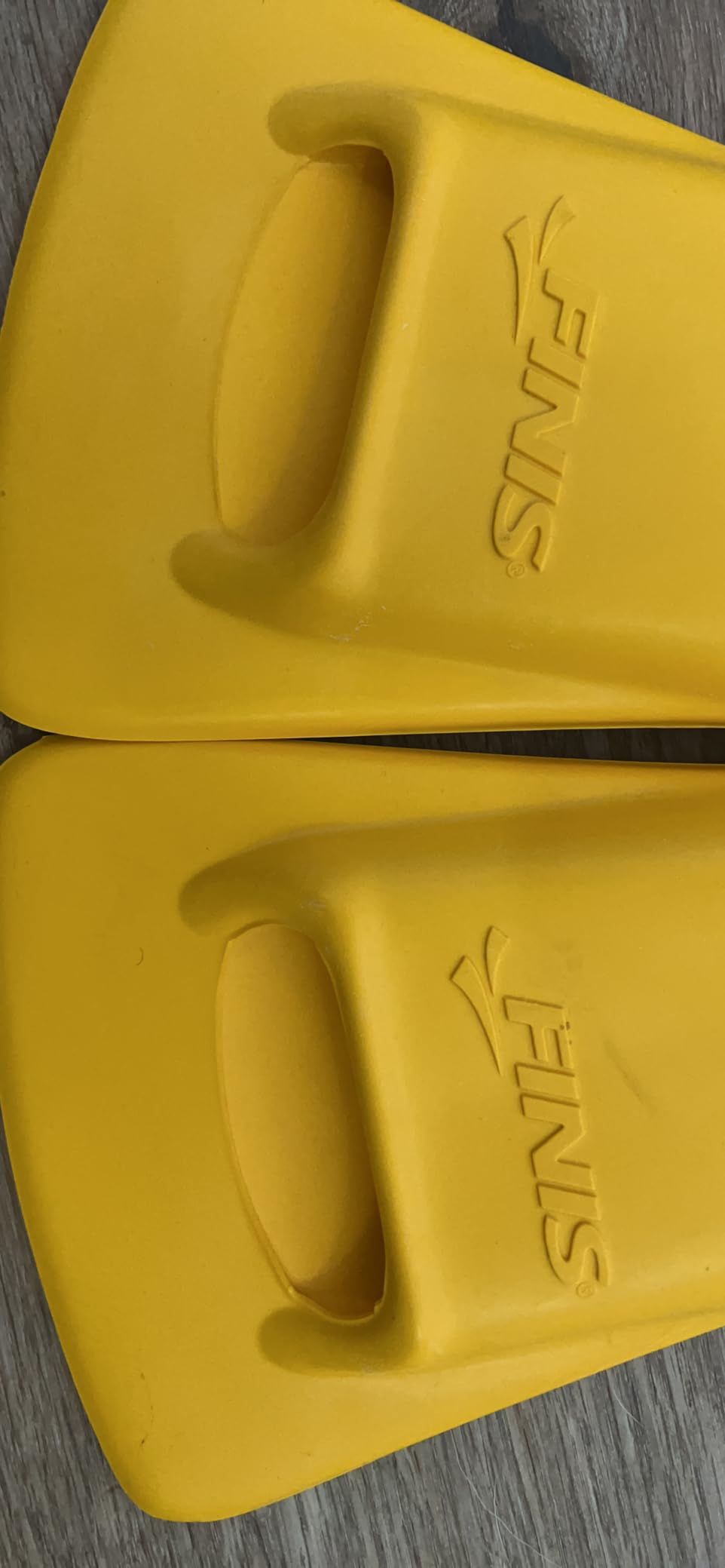 Finis Zoomers Gold Swim Training Fins - Short Blade Design for Speed & Conditioning - Soft Natural Rubber Fit customer photo 2