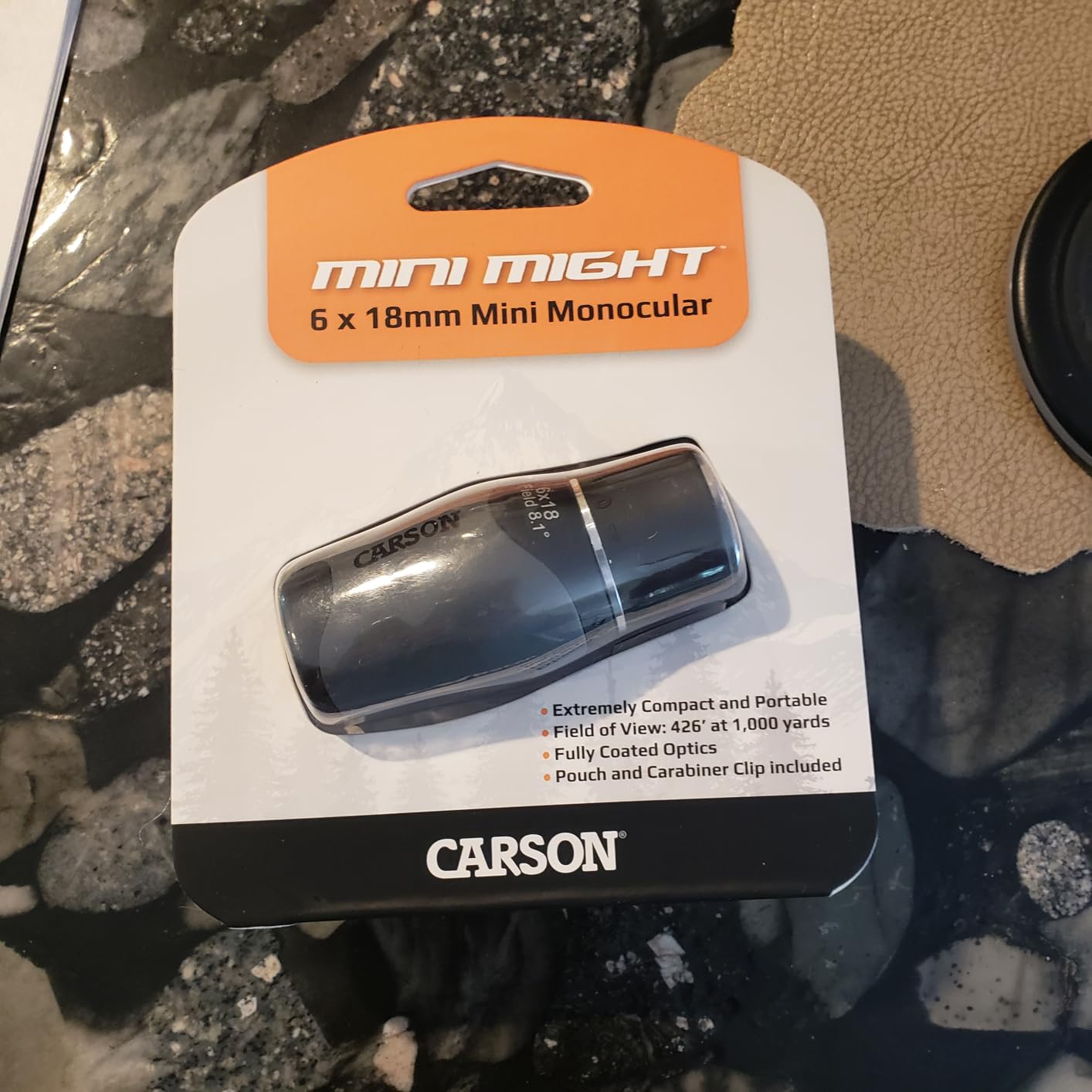 Carson MiniMight 6x18mm Pocket Monocular with Carabiner Clip (MM-618) customer photo 2