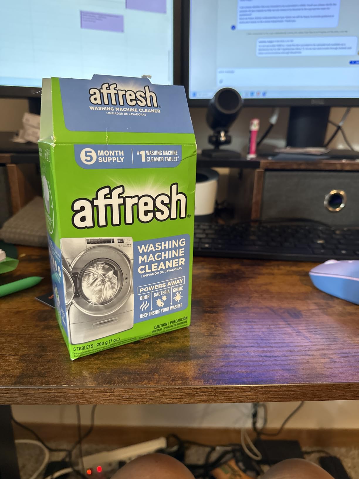Affresh Washing Machine Cleaner, #1 Washing Machine Cleaner Tablet, 6 Count customer photo 1