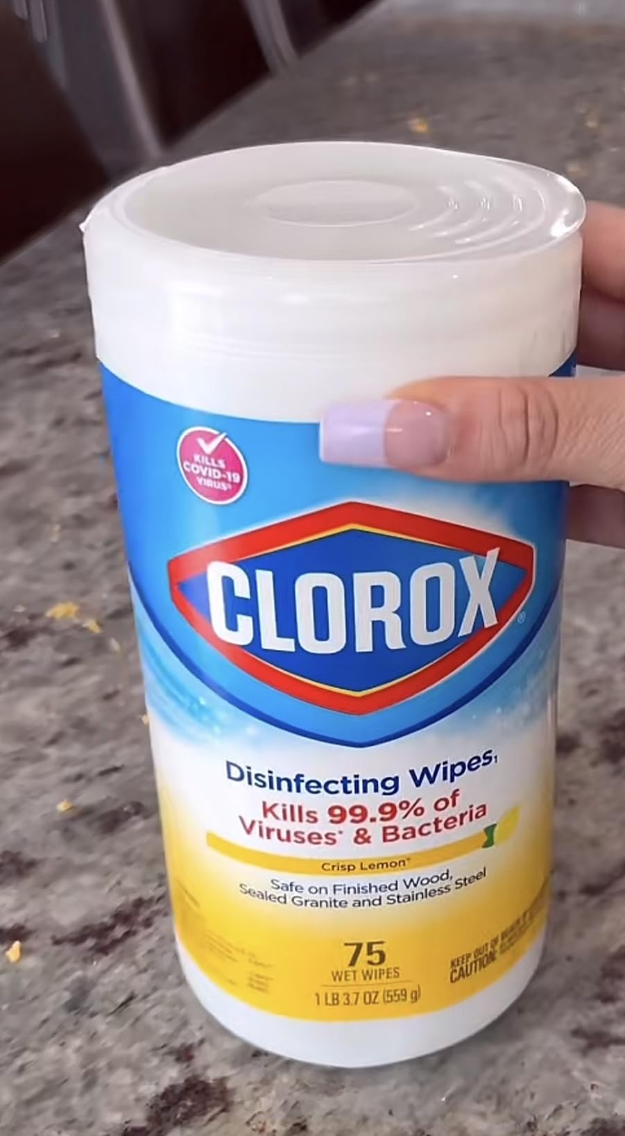 Clorox Disinfecting Wipes Cleaning Variety Pack, 75 Count, 3 Pack customer photo 2