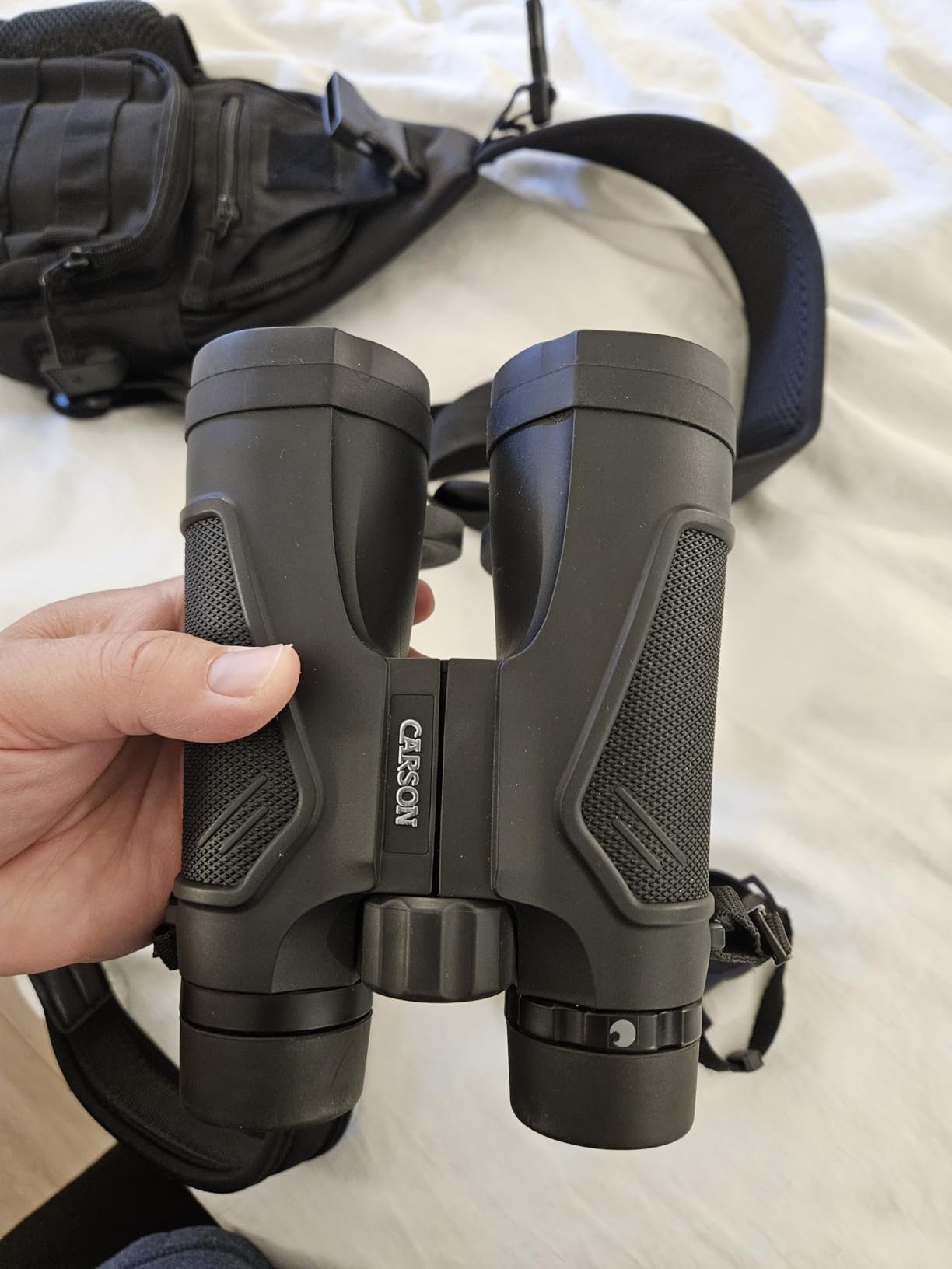Carson 3D ED Series 10x50mm High Definition Compact and Waterproof Binoculars with ED Glass, Black (TD-050ED) customer photo 2