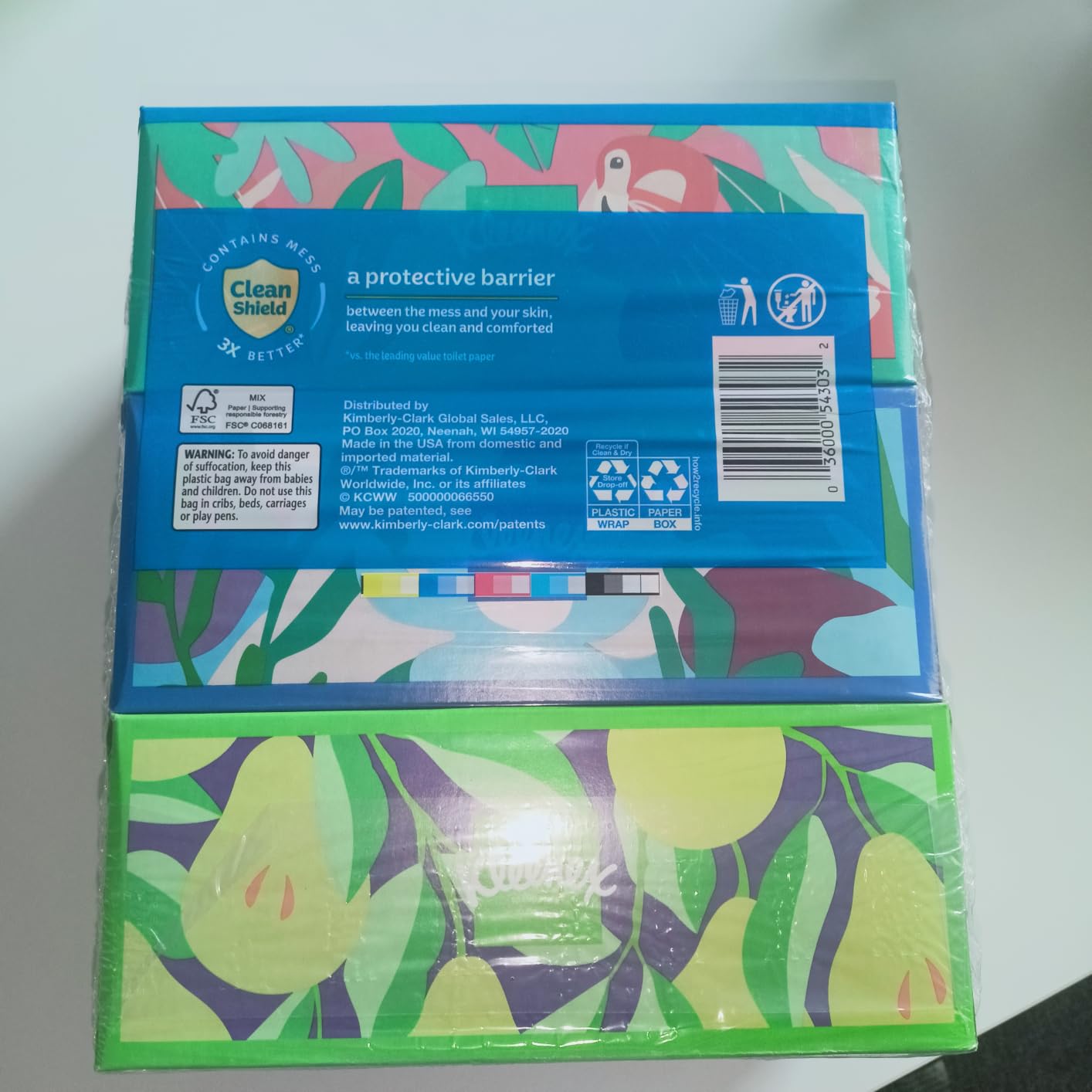 Kleenex Trusted Care Facial Tissues, 3 Flat Boxes, 160 Tissues per Box customer photo 2