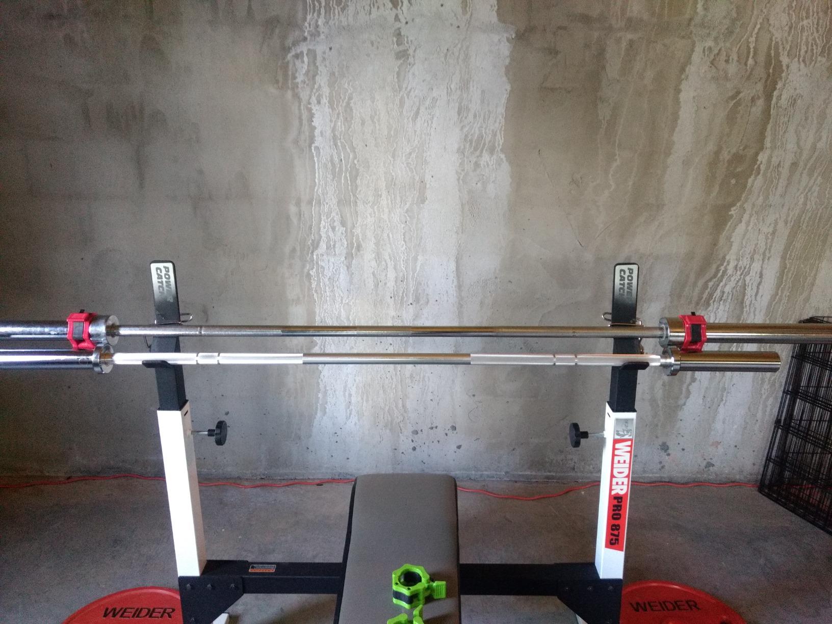 Rage Fitness Olympic Training Barbell 6FT, 15lb Weight, 300LBS Capacity customer photo 2